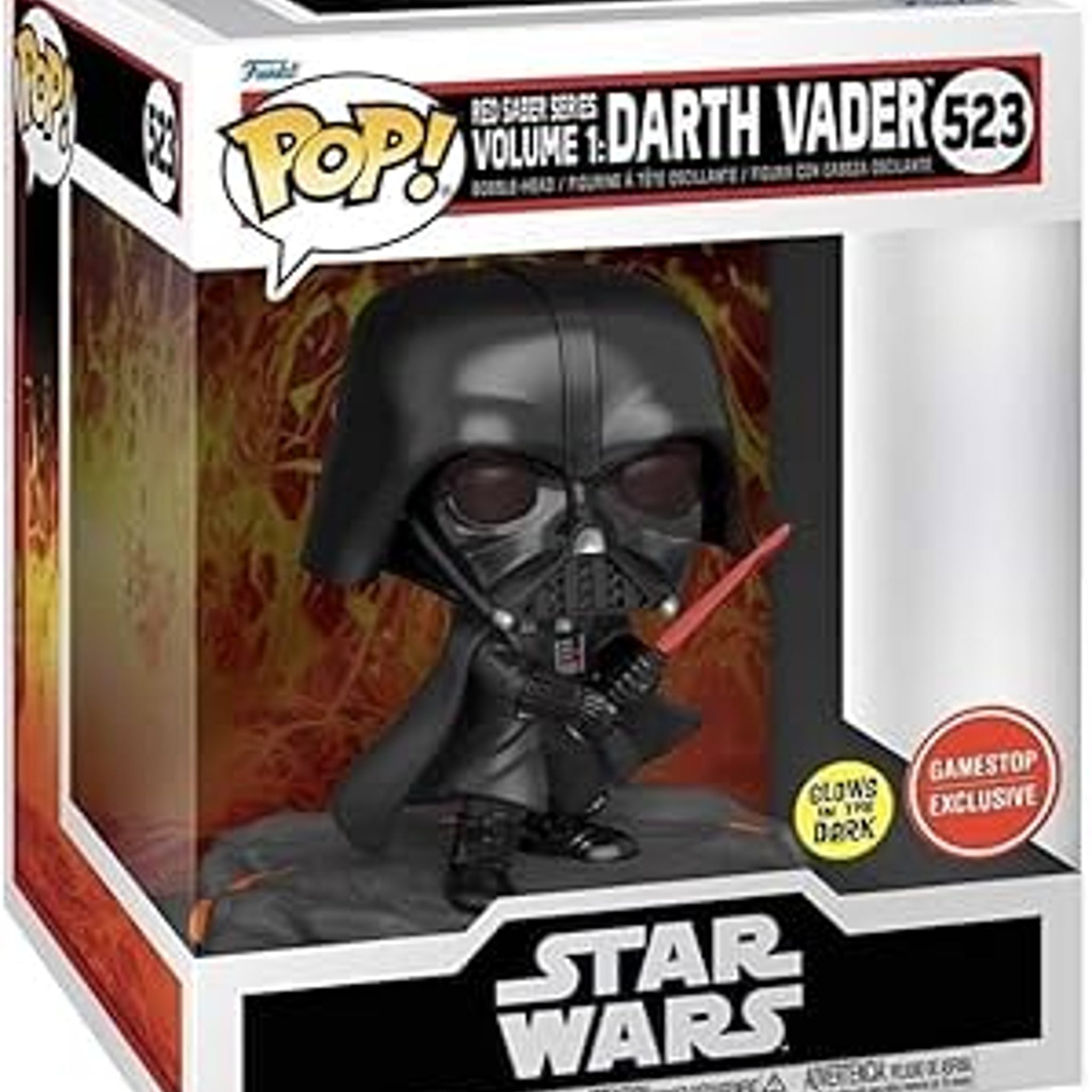 Red Saber Series Darth Vader -  #523 - GameStop Exclusive - Funko Pop