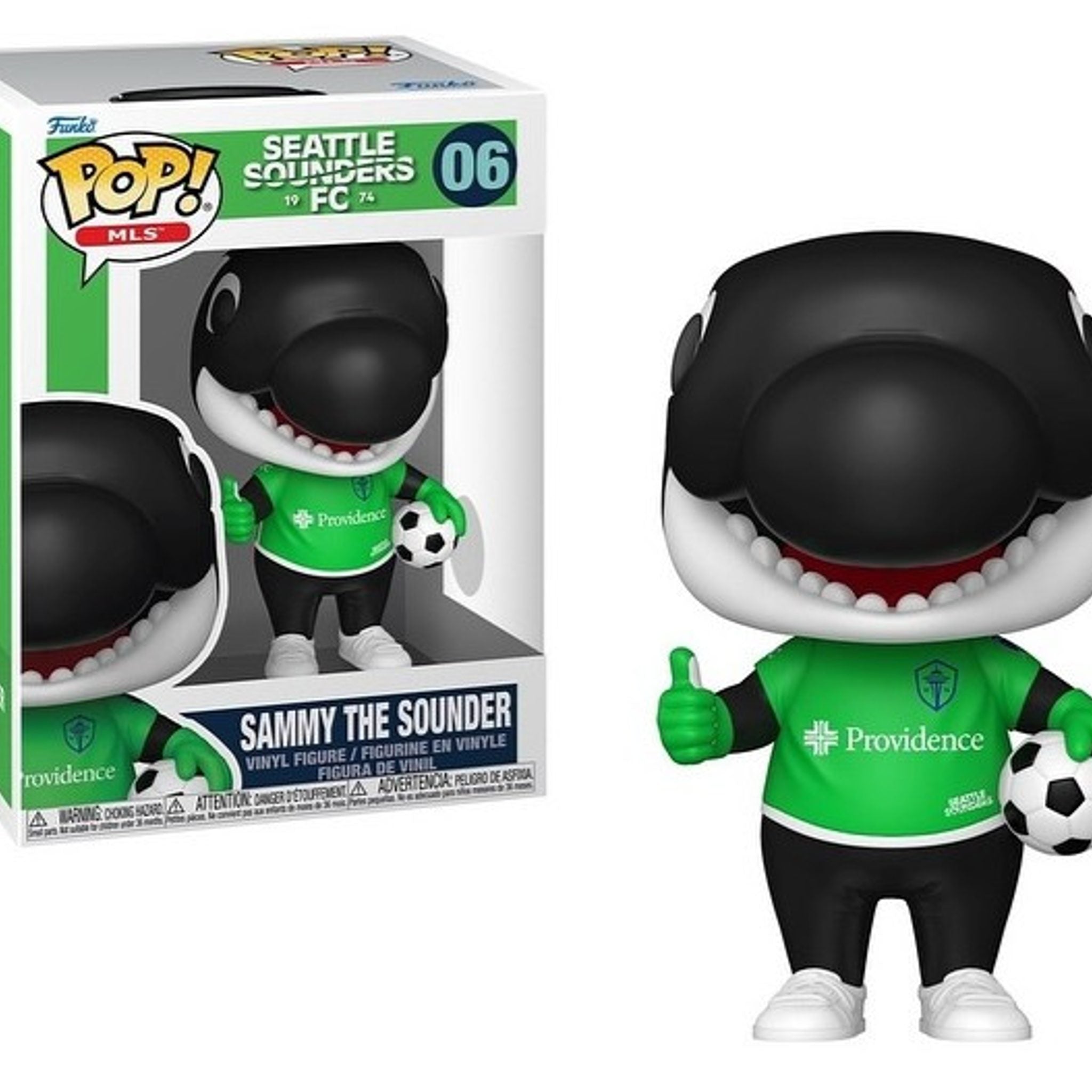 #06 Funko POP! MLS: Sounders - Sammy the Sounder