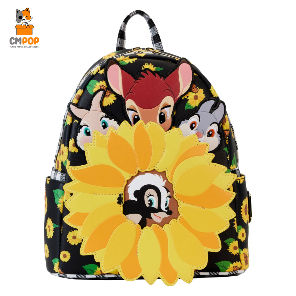 Disney Bambi Sunflower Friends Mini Backpack - Loungefly