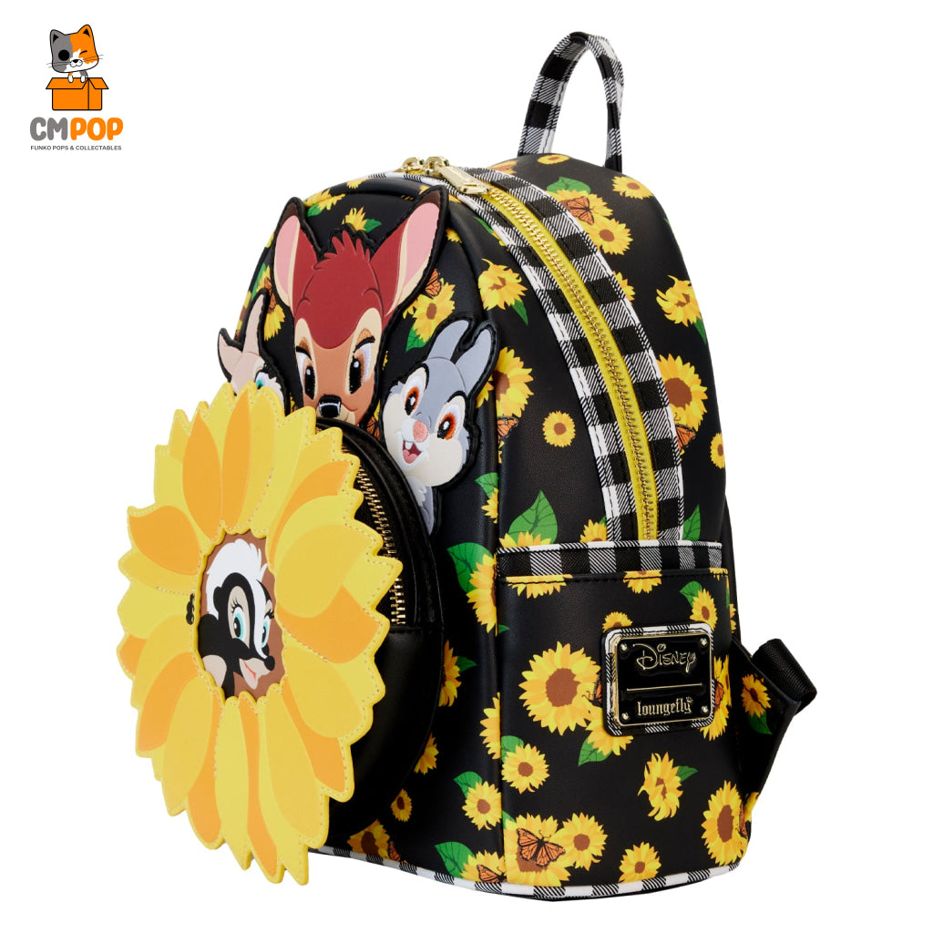 Disney Bambi Sunflower Friends Mini Backpack - Loungefly