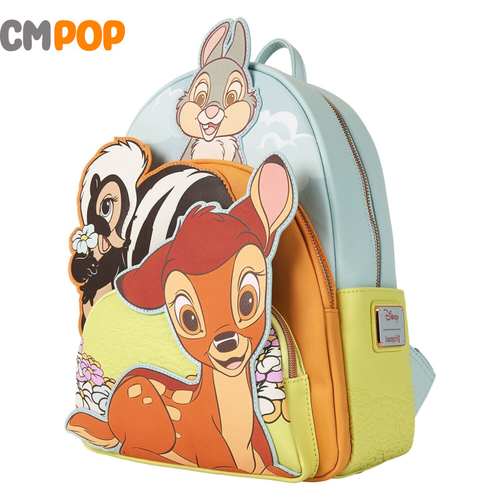 Disney Bambi Triple Pocket Mini Backpack - Loungefly Loungefly