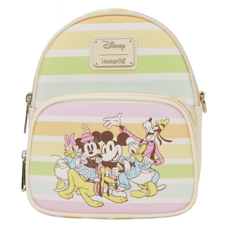 Disney Mickey and Friends Stripe Conv Crossbody - Loungefly