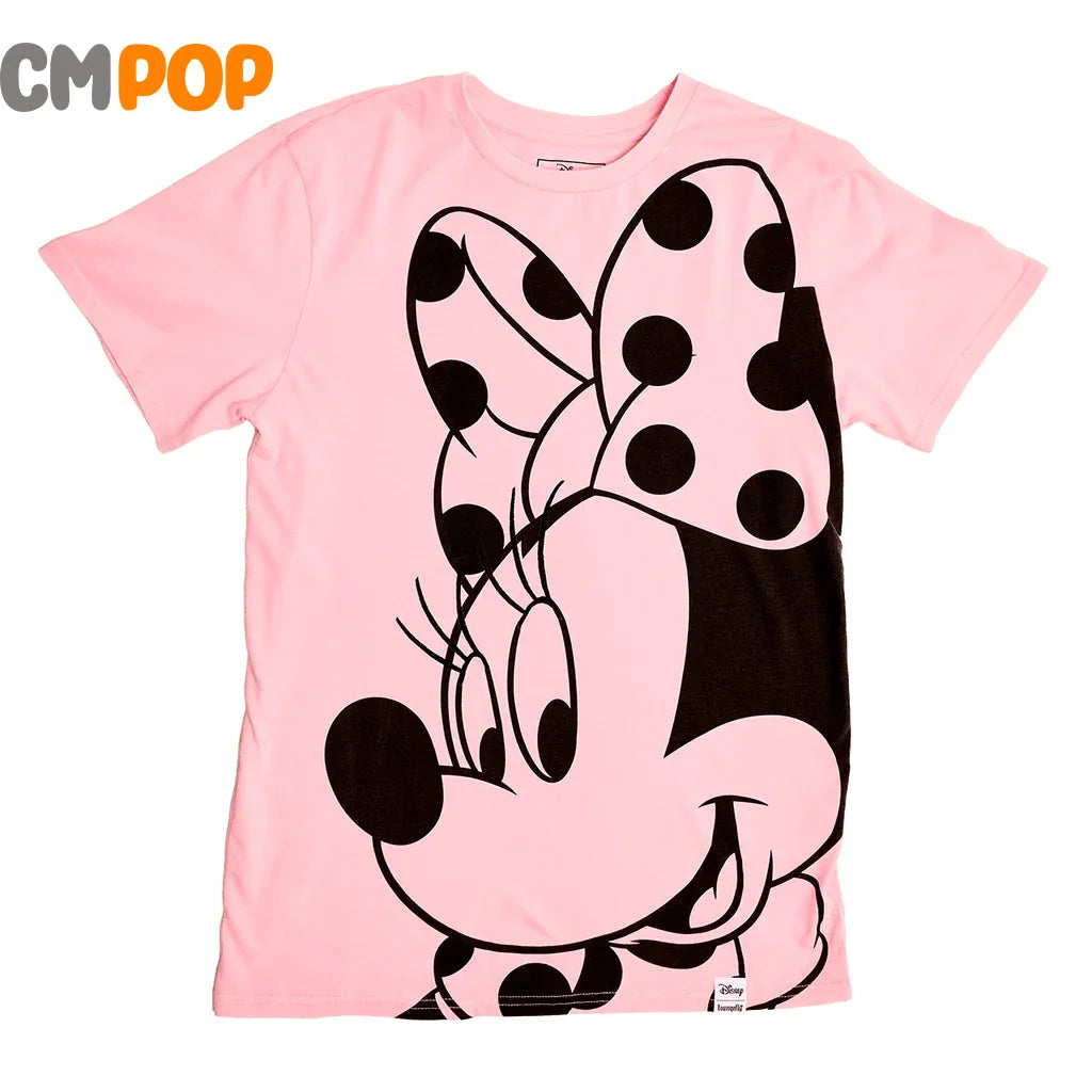 Disney by Loungefly Tee T-Shirt Unisex Minnie Rocks the Dots Florals Loungefly