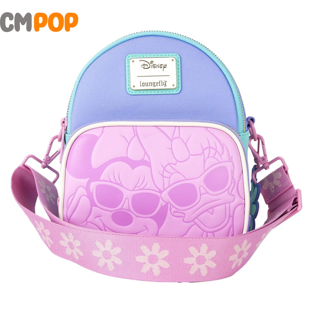 Disney Daisy Duck and Minnie Mouse Mini Convertible Backpack - Loungefly Loungefly