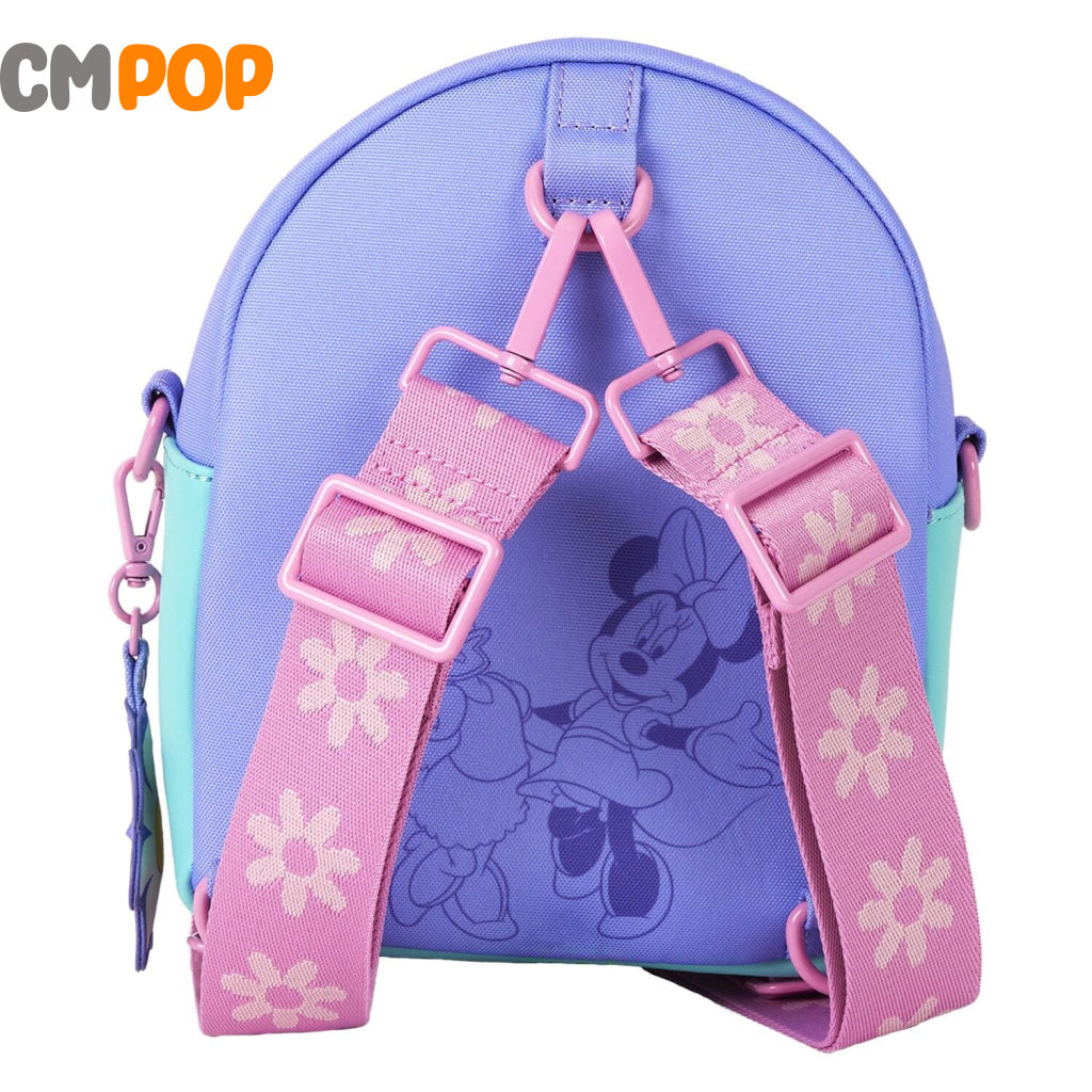 Disney Daisy Duck and Minnie Mouse Mini Convertible Backpack - Loungefly Loungefly