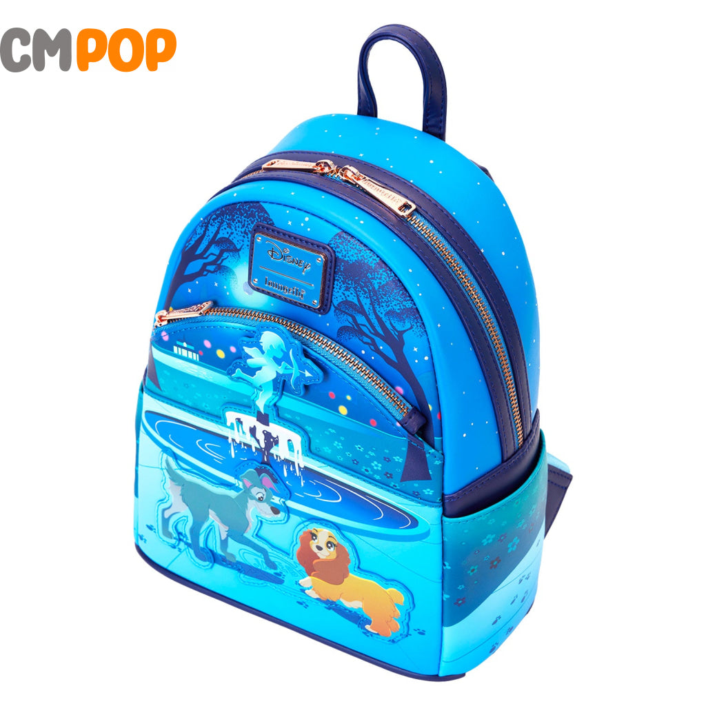 Disney Lady and The Tramp 70th Anniversary Mini Backpack - Loungefly Loungefly