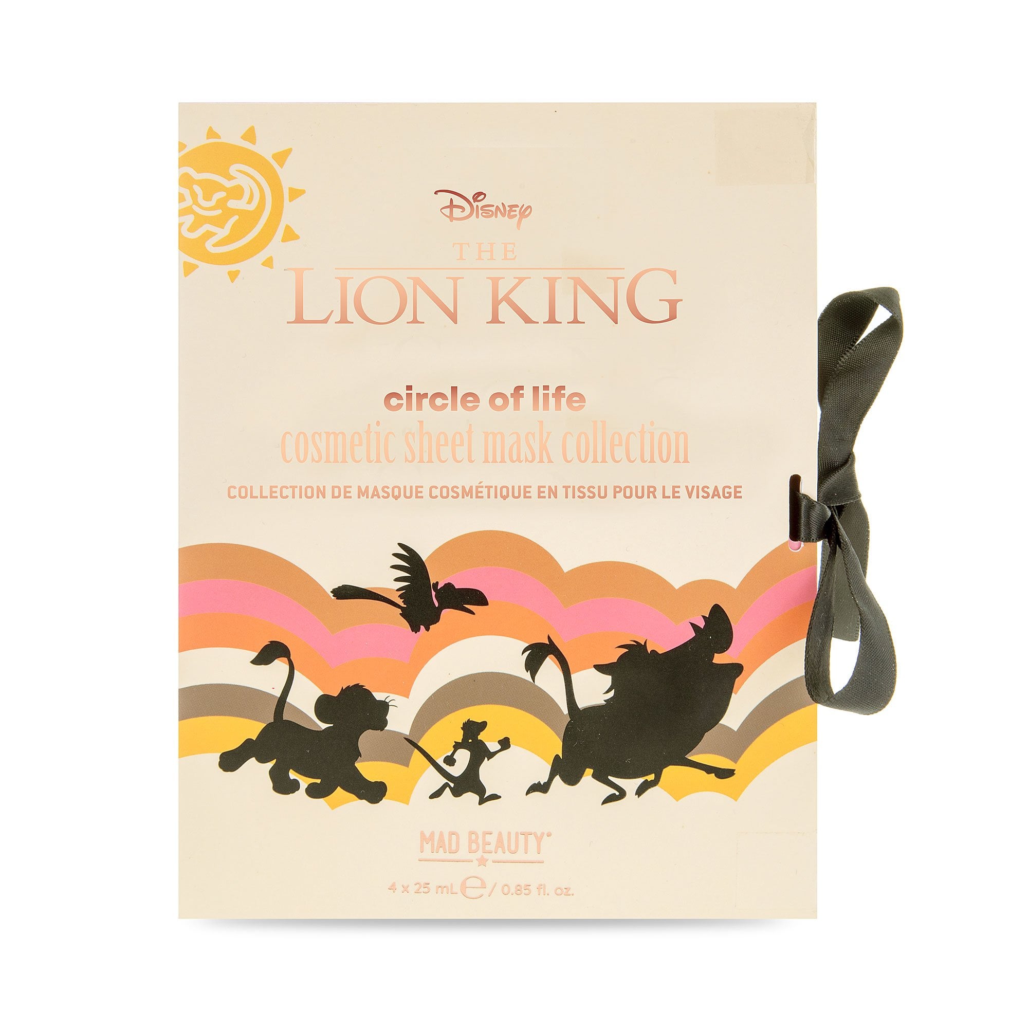 Disney Lion King Cosmetic Sheet Mask Collection  - Mad Beauty