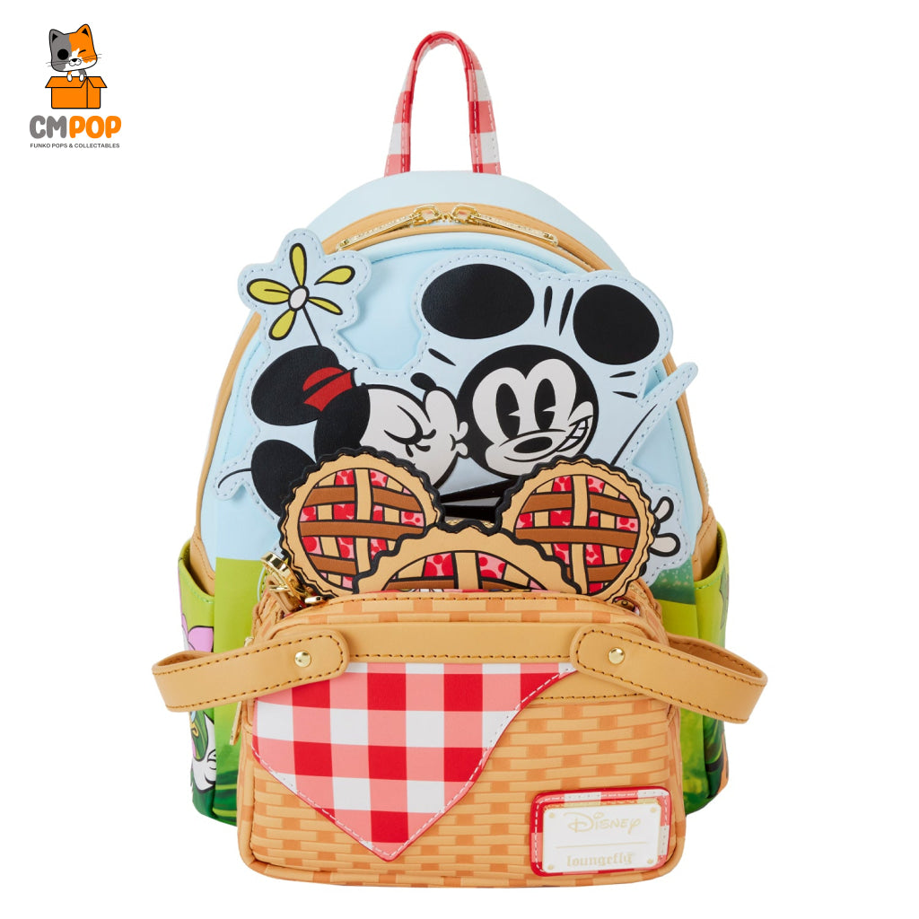 Disney Mickey And Friends Picnic Mini Backback - Loungefly Backpack