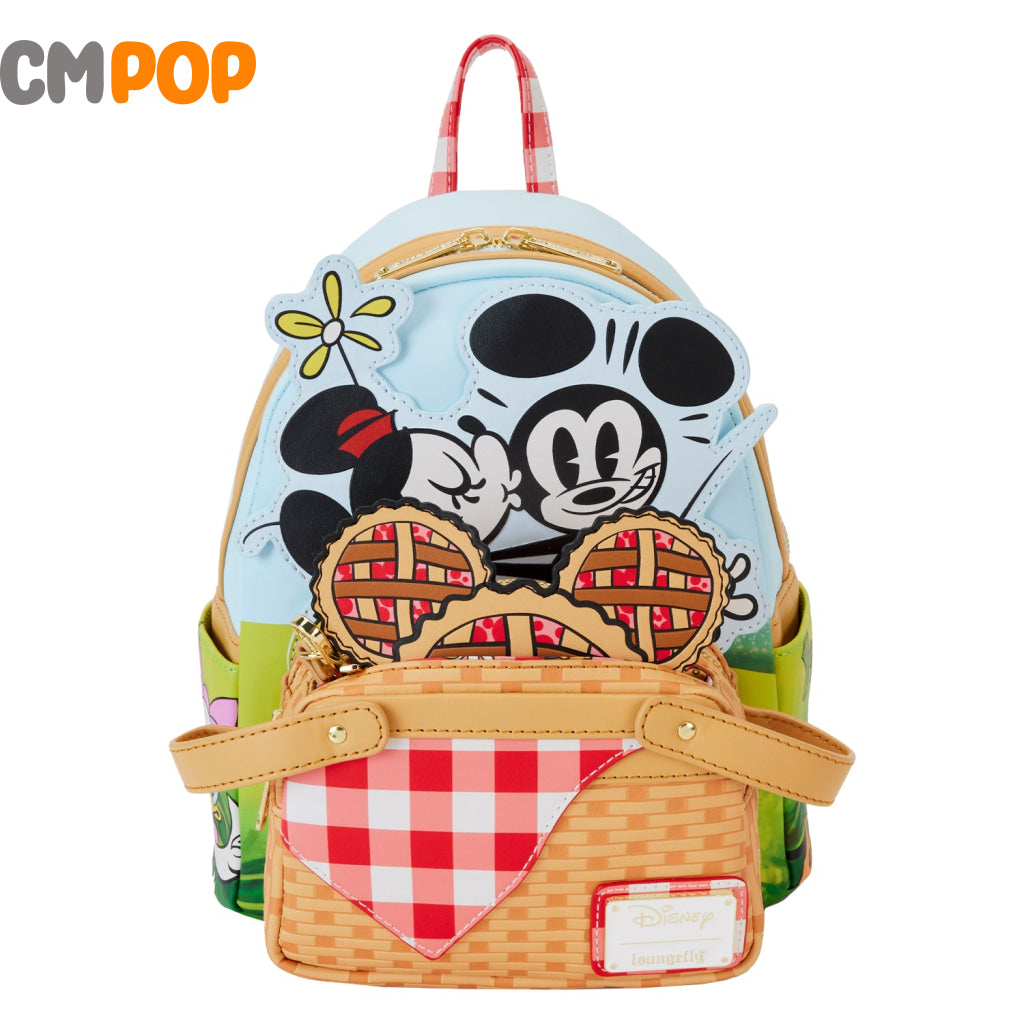 Disney Mickey And Friends Picnic Mini Backback - Loungefly Backpack