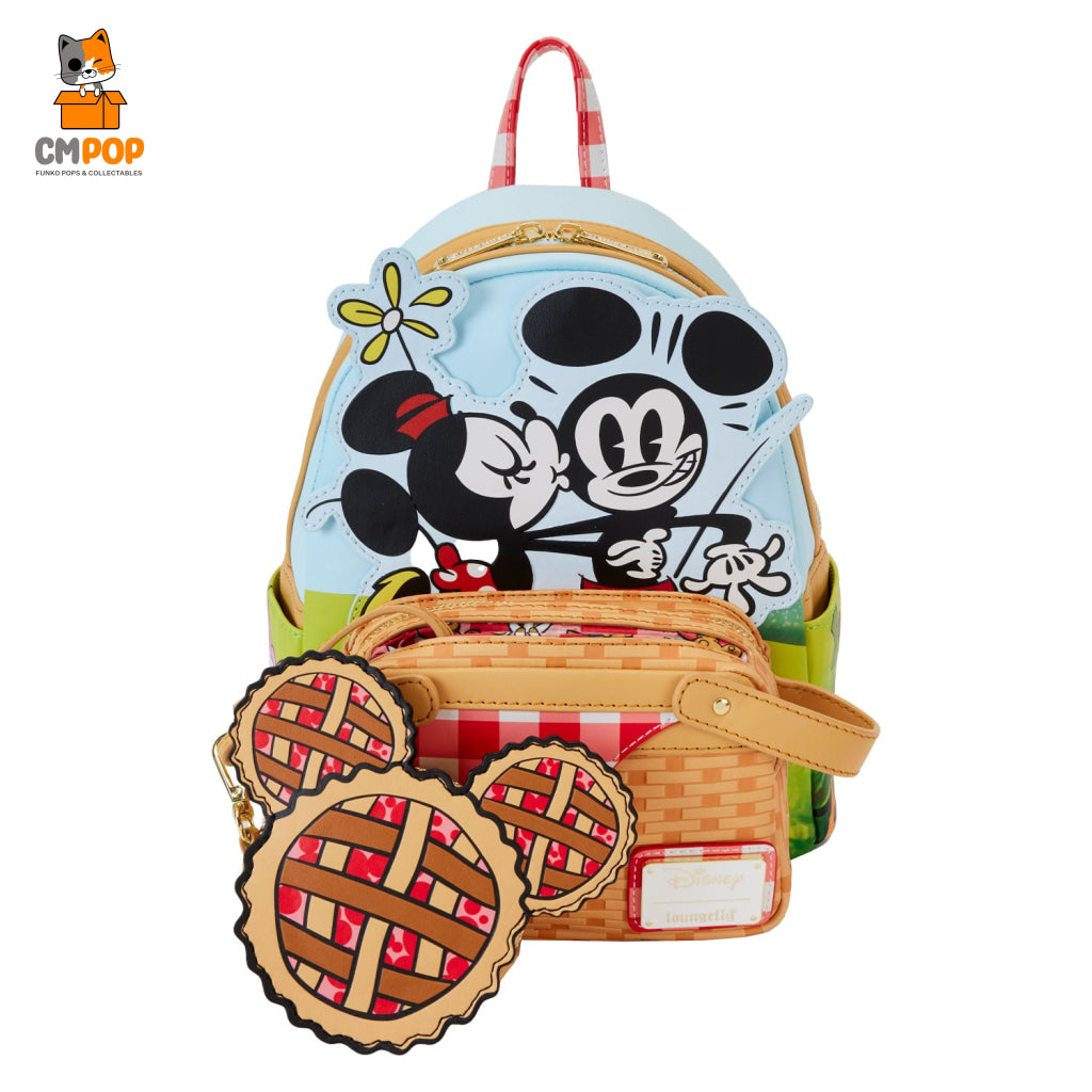 Disney Mickey And Friends Picnic Mini Backback - Loungefly Backpack