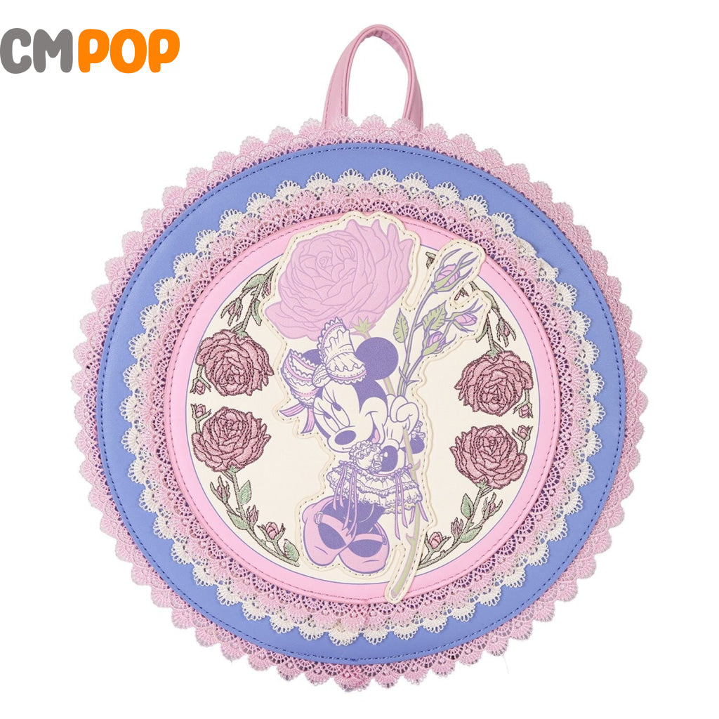 Disney Minnie Floral and Lace Mini Backpack - Loungefly Loungefly
