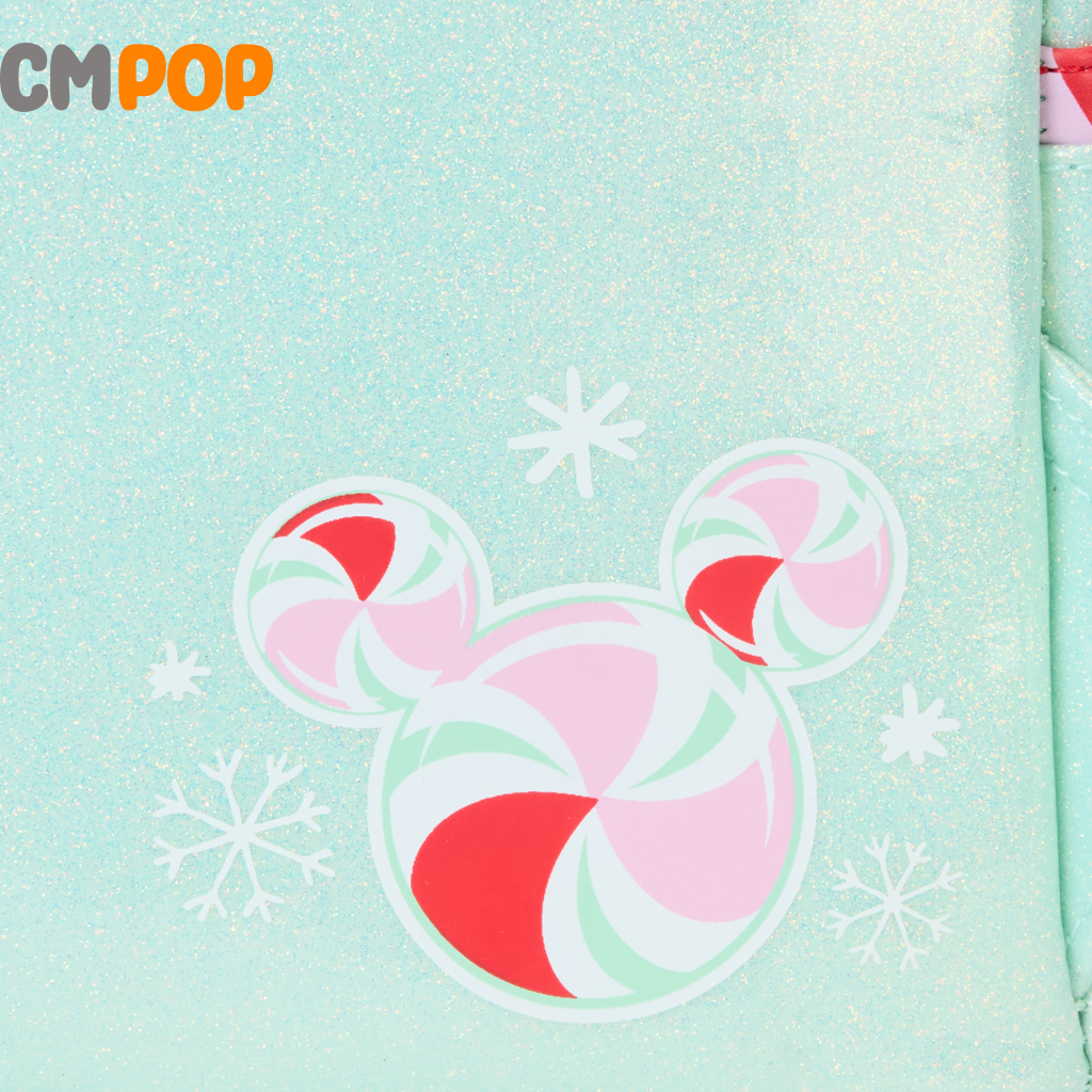 Disney Minnie Holiday Peppermint Ornaments Mini Backpack - Loungefly
