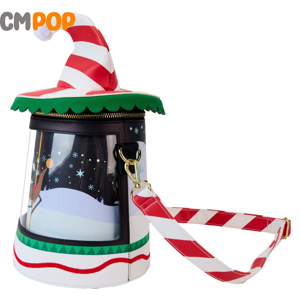 Disney Nightmare Before Christmas Candy Cane Jack Crossbody Bag - Loungefly