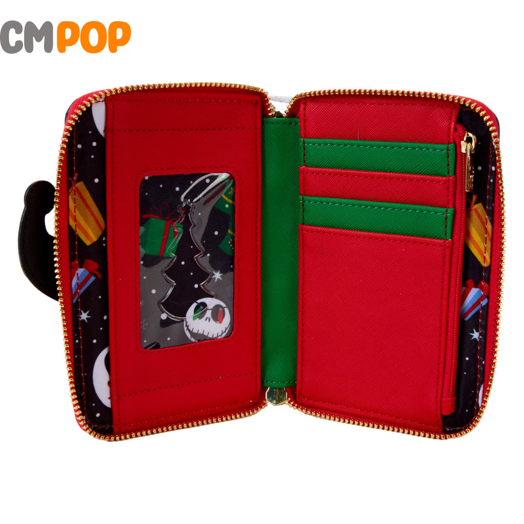Disney Nightmare Before Christmas Journey To Town Zip Around Wallet - Loungefly