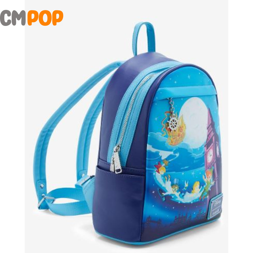 Disney Peter Pan Nighttime Flight Glow-In-The-Dark - Boxlunch Exclusive Loungefly Mini Backpack