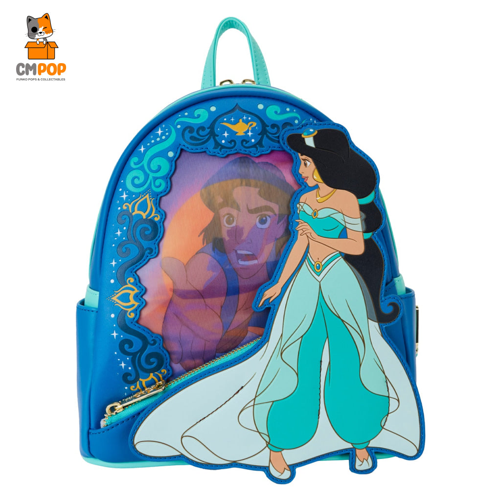 Disney Princess Jasmine Lenticular Mini Backpack - Loungefly