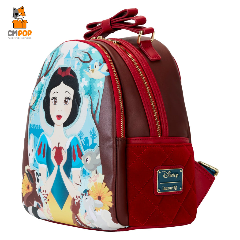 Disney Snow White Classic Apple Mini Backpack - Loungefly