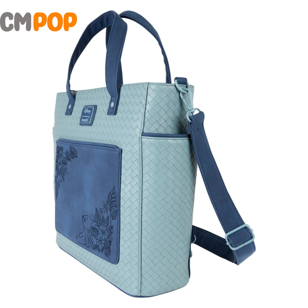 Disney Stitch embroidered convertible tote bag on sale 6th june - loungefly Loungefly