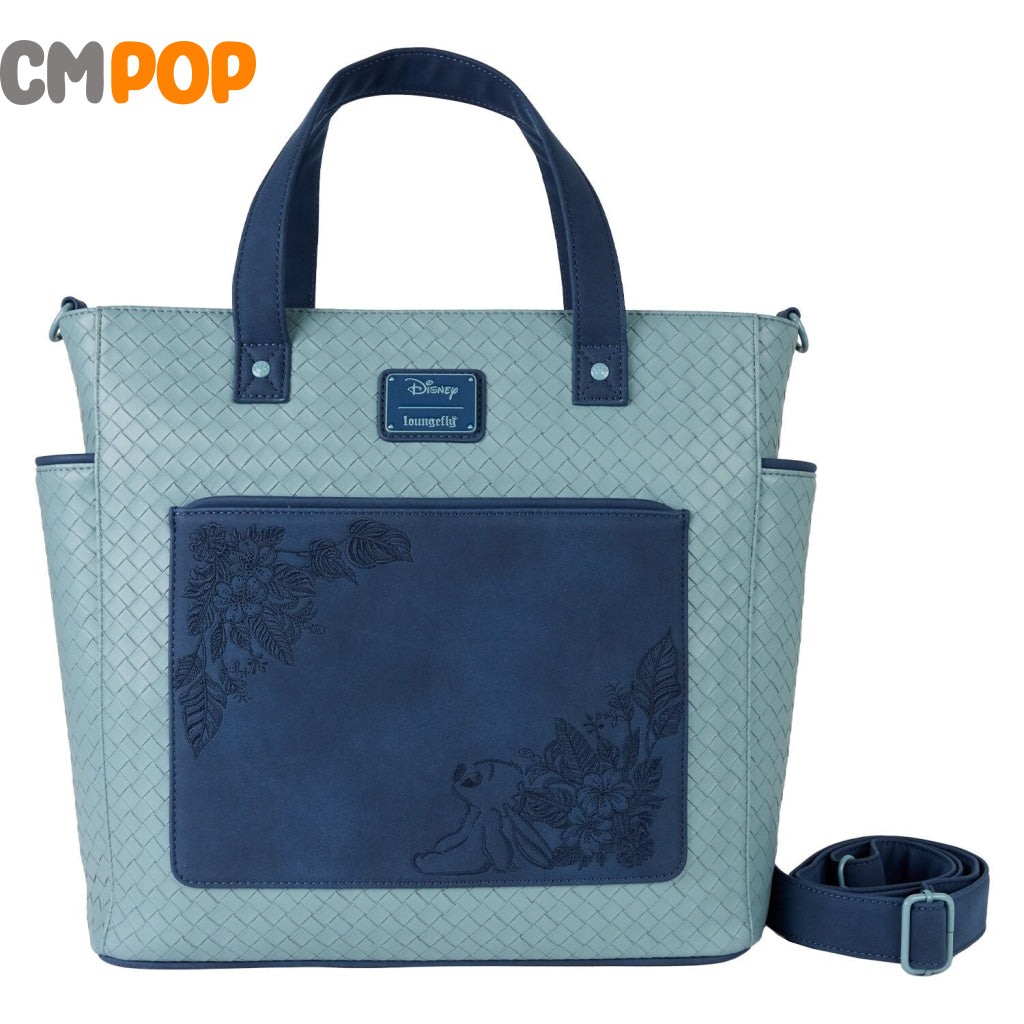 Disney Stitch embroidered convertible tote bag on sale 6th june - loungefly Loungefly