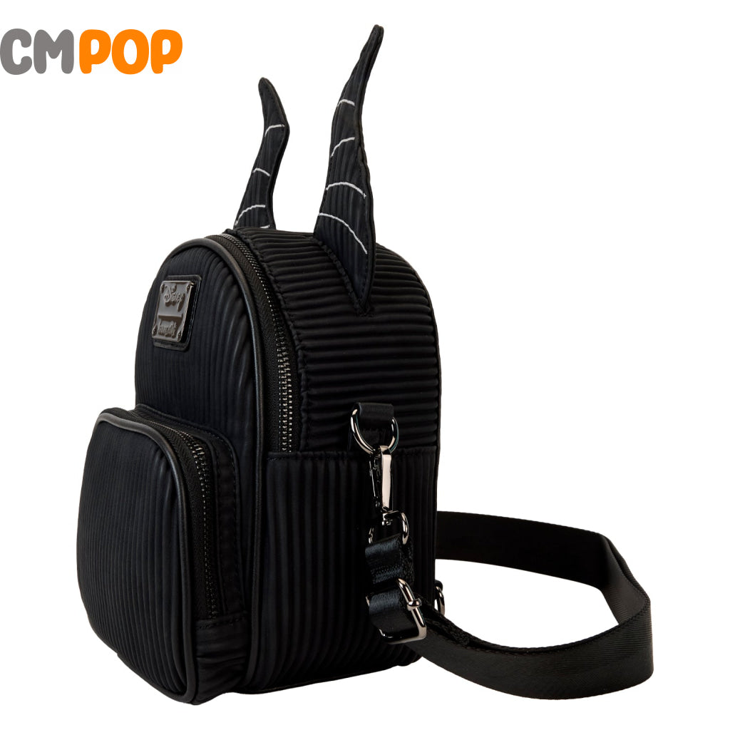 Disney Villains Malificent Convertible Mini Backpack- Loungefly