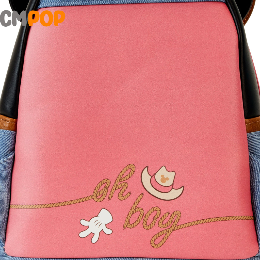 Disney Western Mickey Mouse Cosplay Mini Backpack - Loungefly