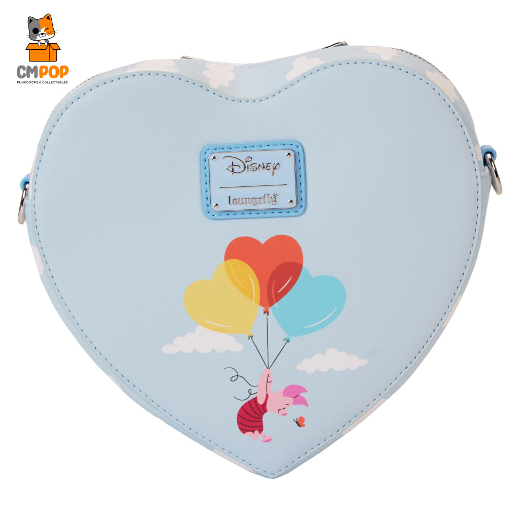 Disney Winnie The Pooh Balloons Heart Crossbody - Loungefly