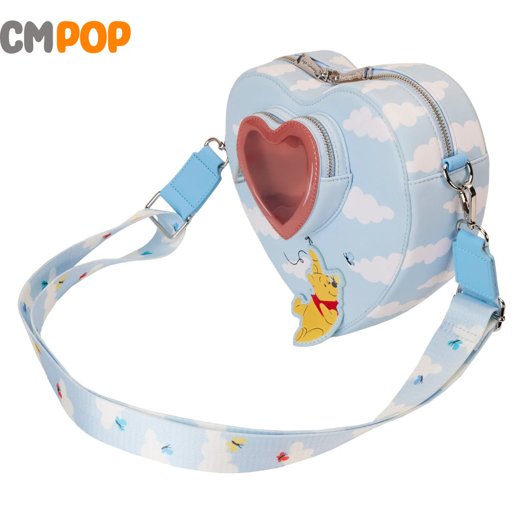 Disney Winnie The Pooh Balloons Heart Crossbody - Loungefly