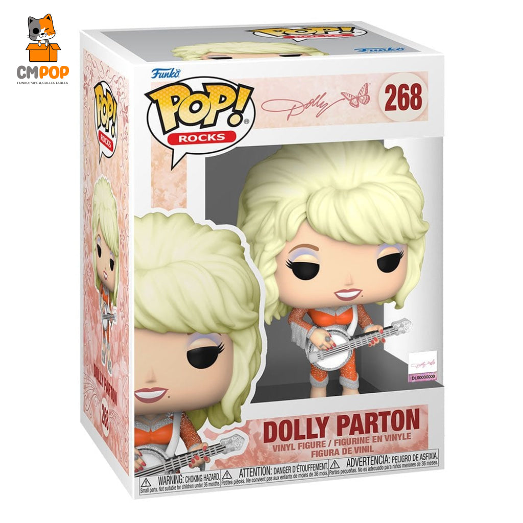 Dolly Parton - #268 Funko Pop! Pop Rocks