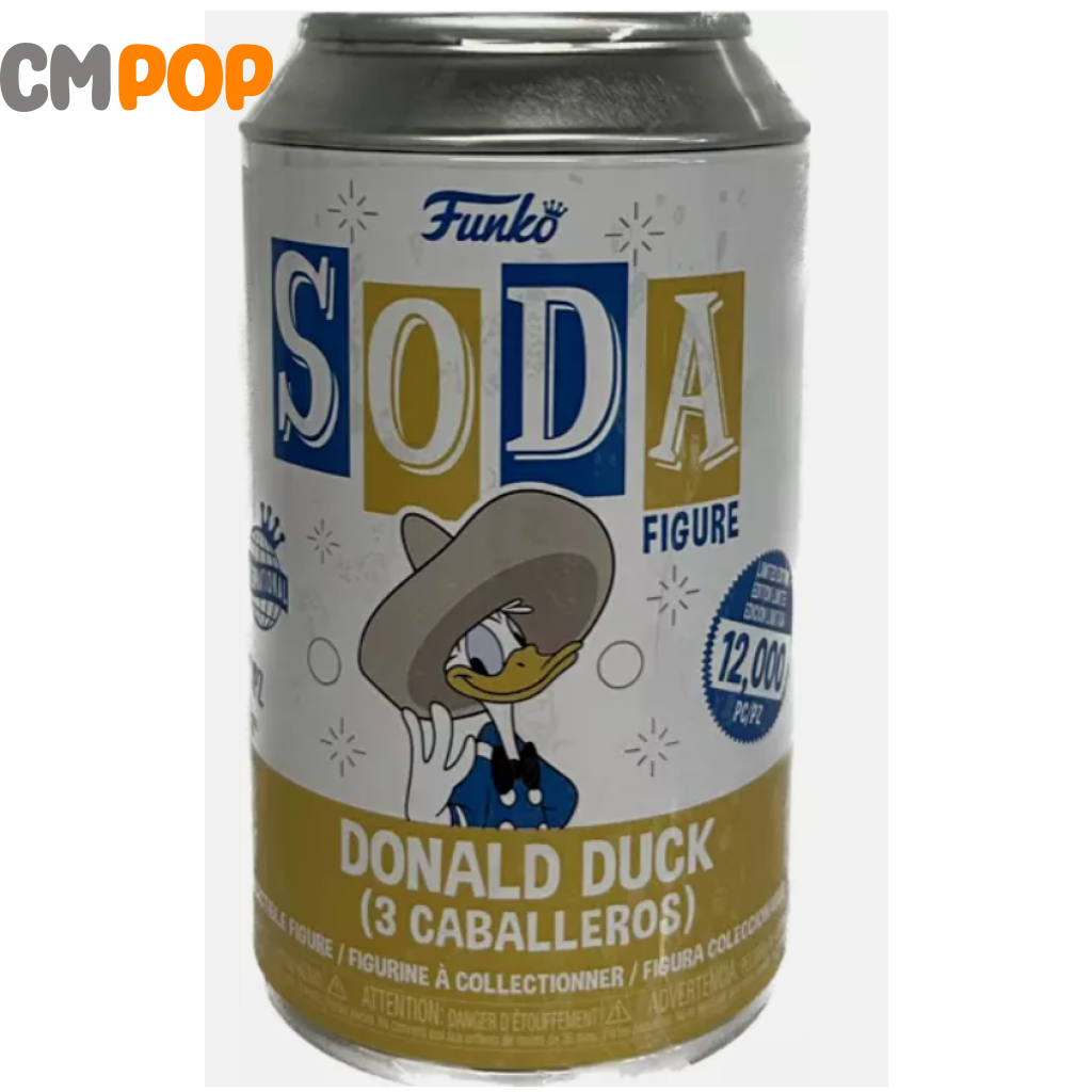 Donald Duck (3 Caballeros) - Funko Vinyl Soda 12 000 Pieces Disney Chance Of Chase