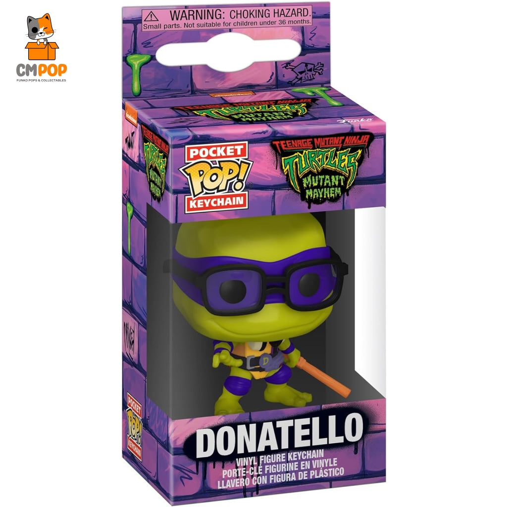 Donatello - Funko Pop! Keychain Teenage Mutant Ninja Turtles Tmnt Pop