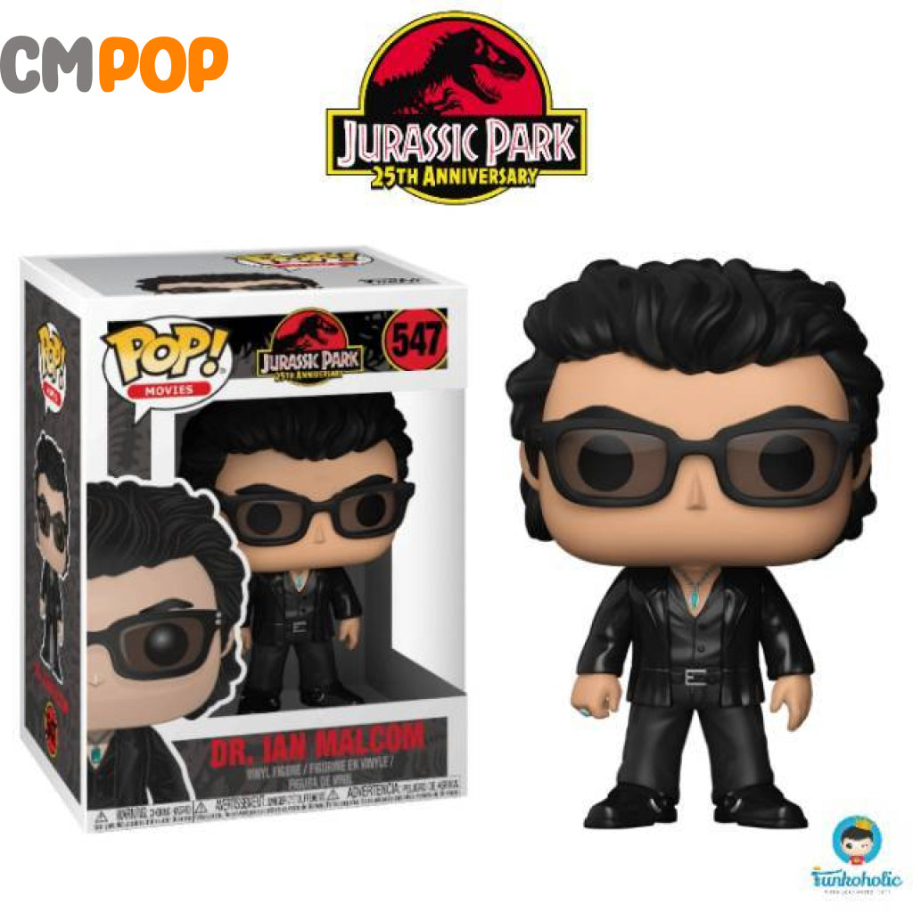 Dr. Ian Malcom- #547 - Funko Pop! - Jurassic Park - Movie Funko Pop