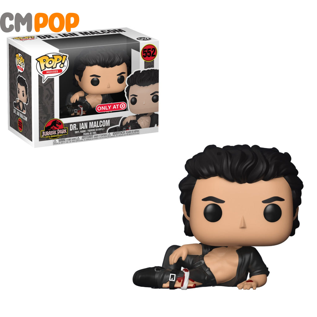 Dr.ian Malcom - #552 Funko Pop! Movies Jurassic Park Target Exclusive Pop