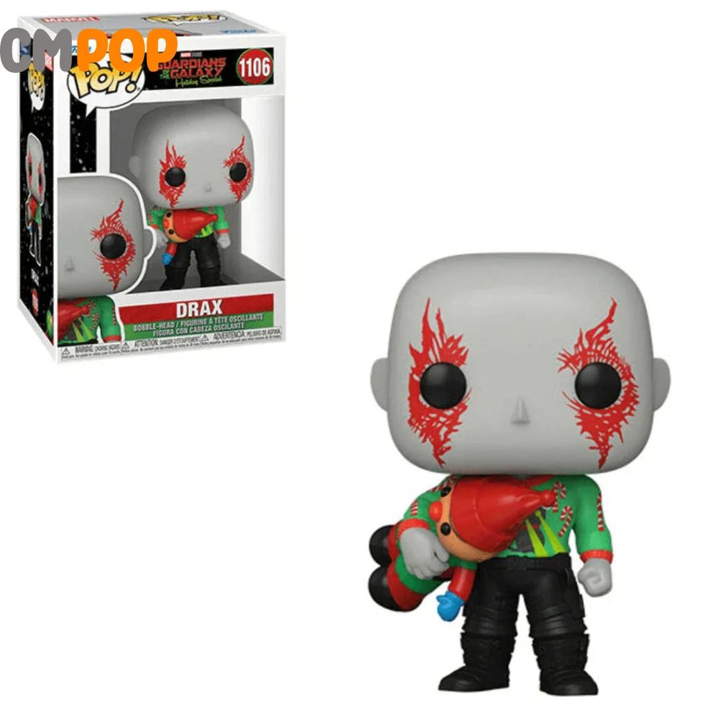 Drax - #1106 - Funko Pop! - Marvel - Guardians Of The Galaxy Holiday Special