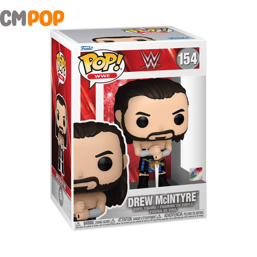 Drew Mcintyre - #154 Funko Pop! Wwe Pop