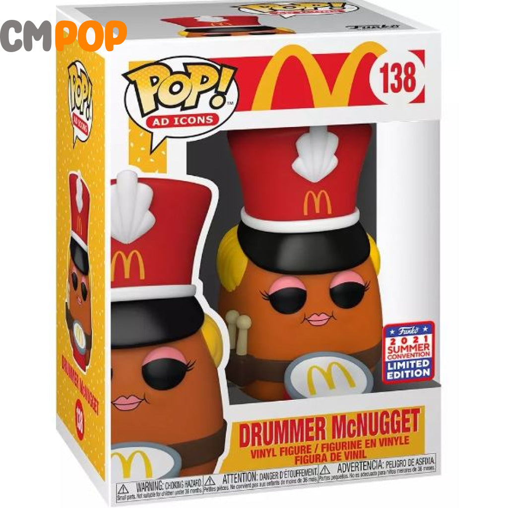 Drummer Mcnugget - #138 Funko Pop! Mcdonalds Exclusive Pop