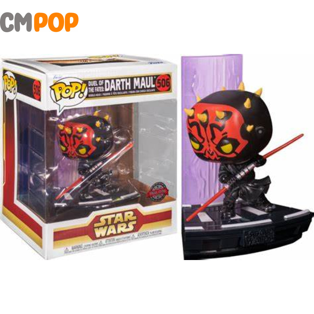 Duel of the Fates: Darth Maul - #506 -Funko Pop! - Star Wars - Special Edition Funko Pop