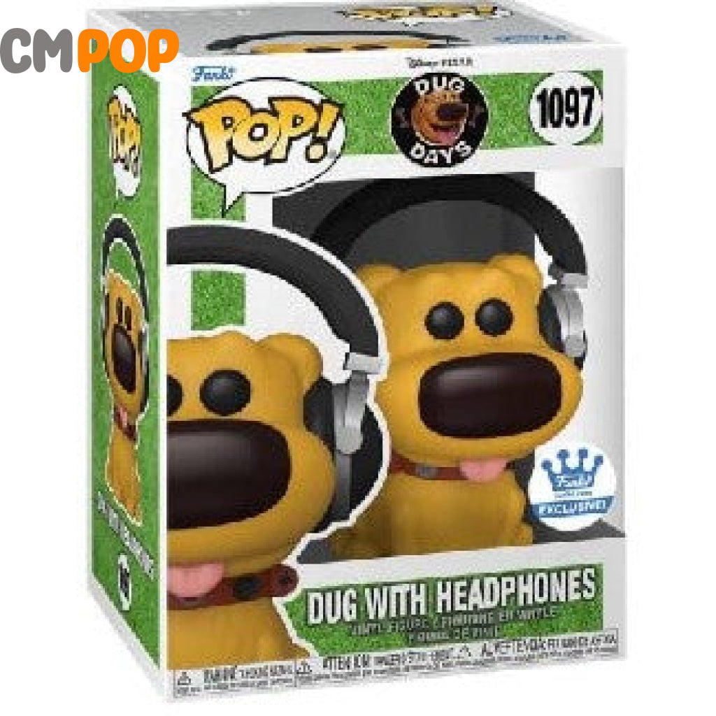 Dug With Headphones - #1097 Funko Pop! Days Pop