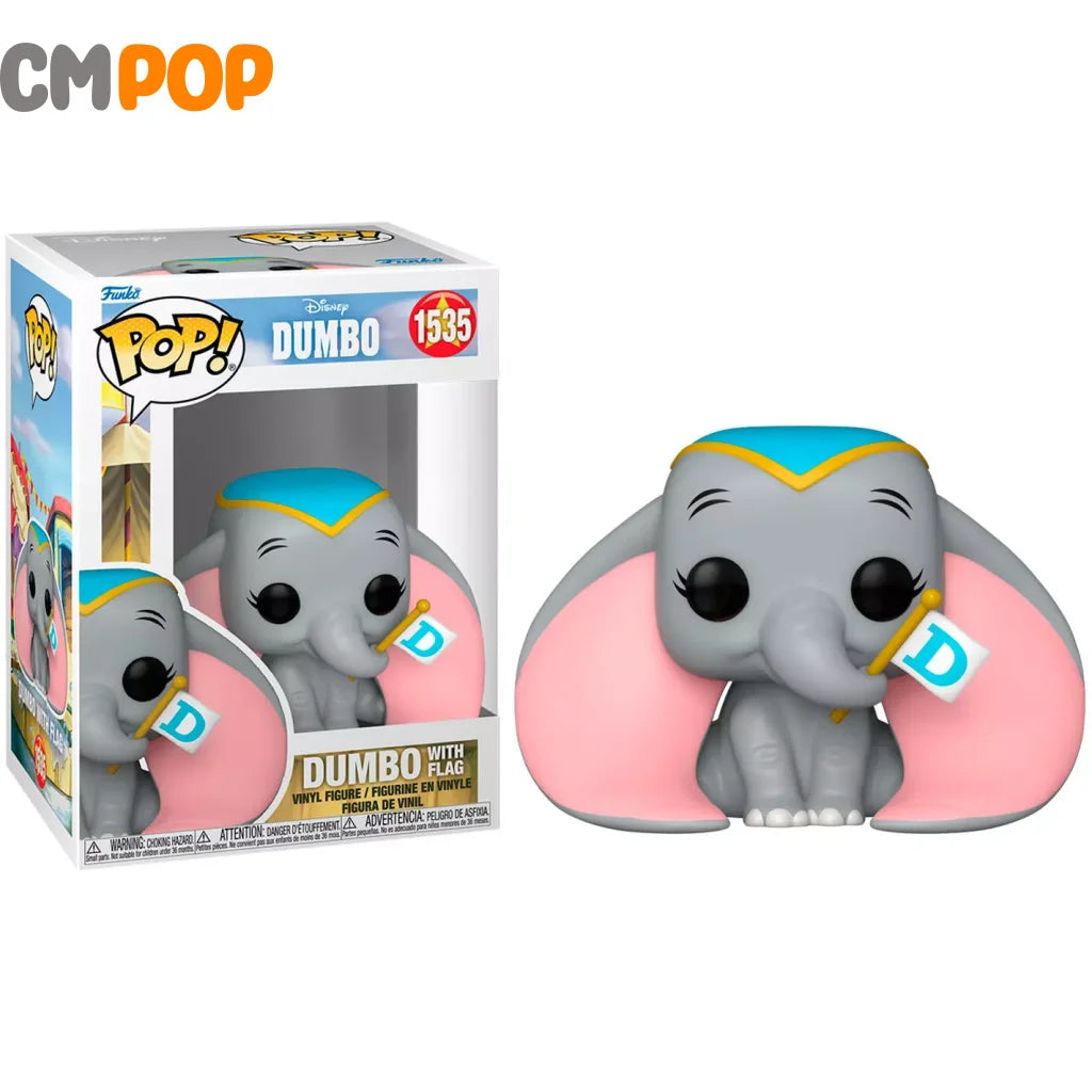 Dumbo With Flag #1535 - Funko Pop! Disney Pop
