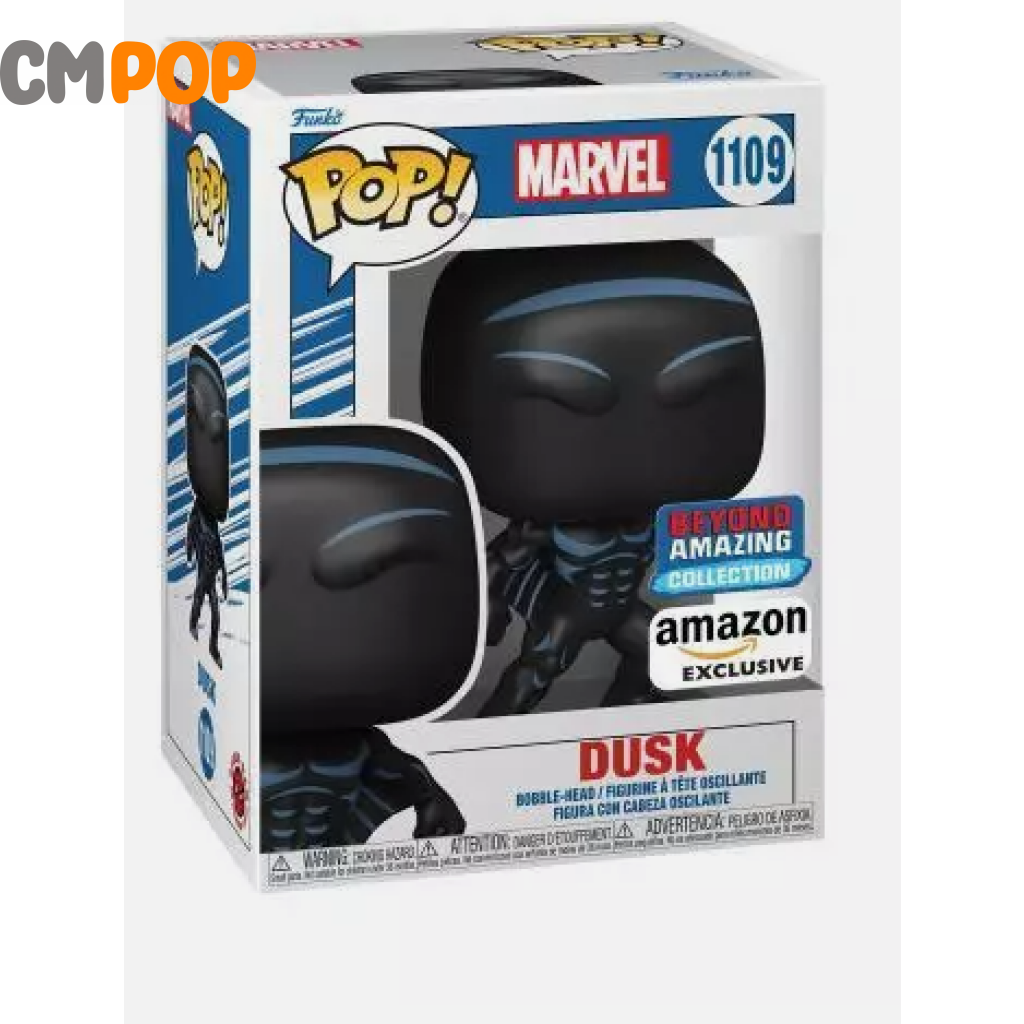 Dusk - #1109 Funko Pop! Marvel Amazon Exclusive -Beyond Amazing Collection Pop