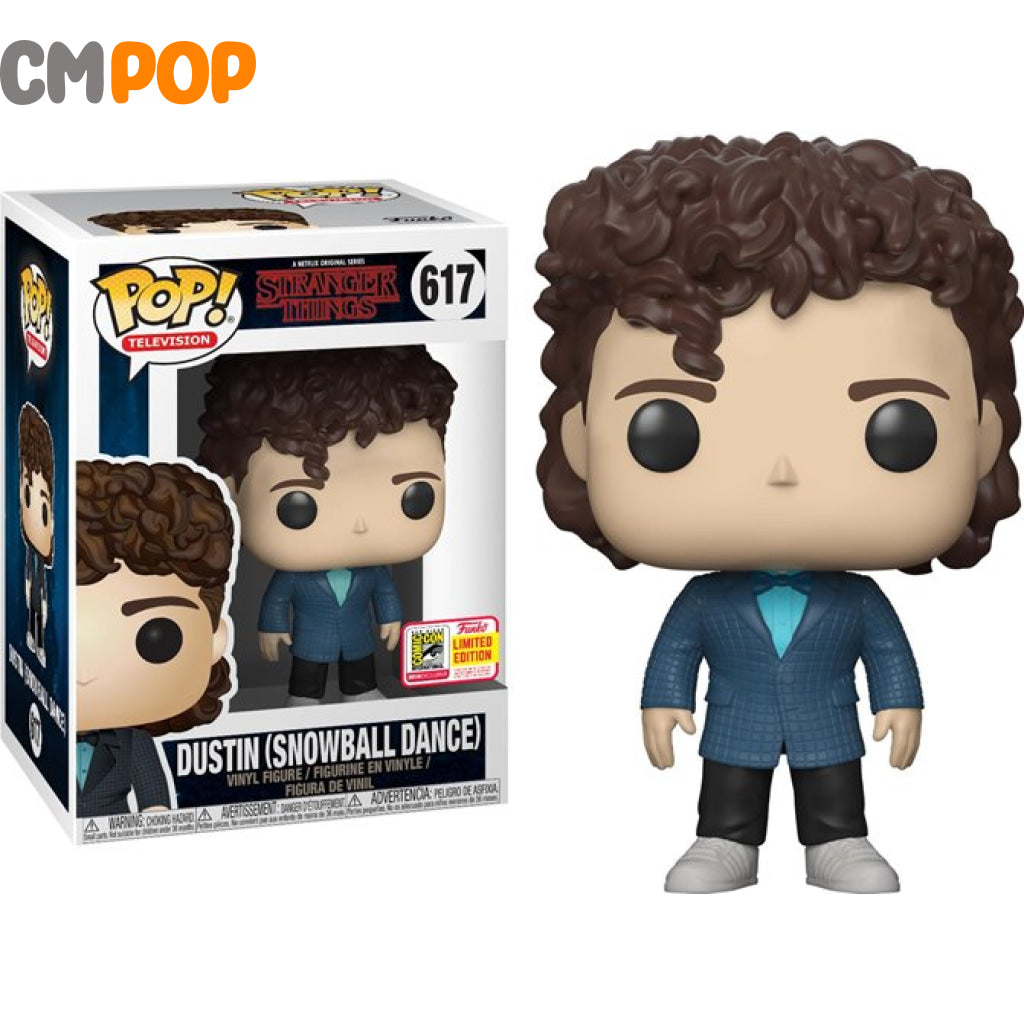 Dustin - #617 - Funko Pop! - Television - Stranger Things - Comic Con Limited Edition Funko Pop