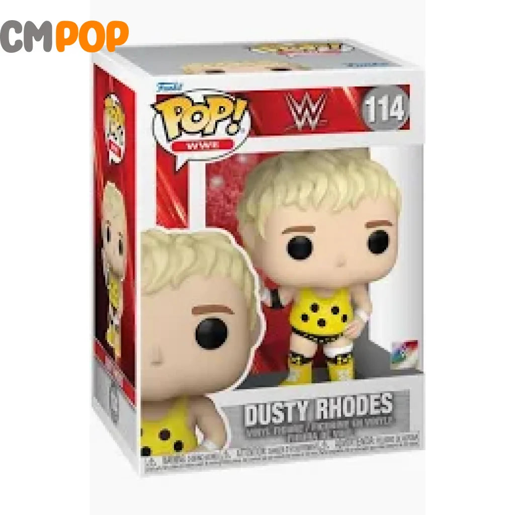 Dusty Rhodes - #114 - Funko Pop! - WWE Funko Pop