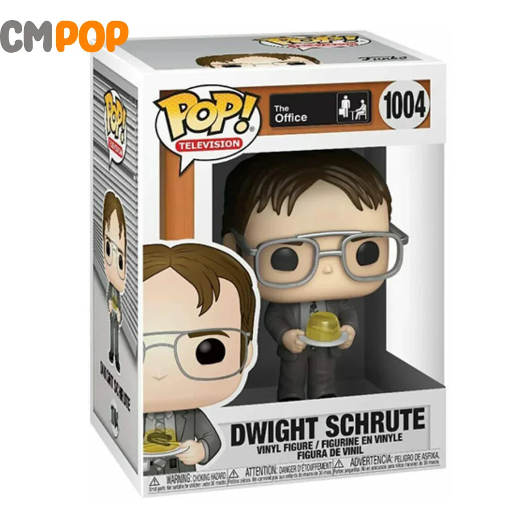 Dwight Schrute With Gelatin Stapler - #1004 Funko Pop! The Office Pop