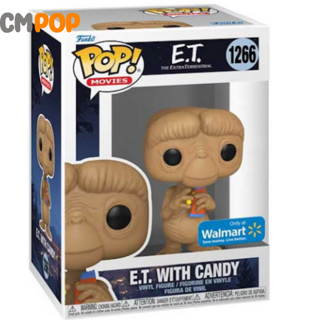E.T. With Candy - #1266 - Funko Pop! - E.T - Movies - Walmart Exclusive Funko Pop