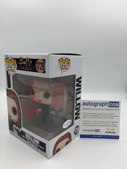 Willow - #1729 - Funko Pop! - TV - Buffy the Vampire Slayer - Signed By Alyson Hannigan - Certified  Autographcoa