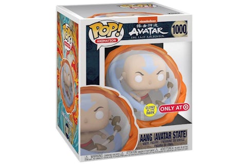Funko Avatar Aang All Elements - #1000 - Funko Pop! - Glow In The Dark Exclusive