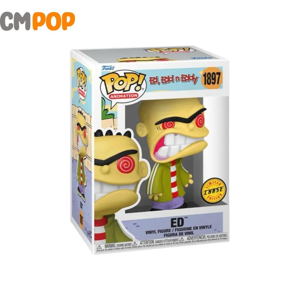 Ed - #1897 - Funko Pop - Animation - Ed Eddy and Ed - Limited Chase Edition Funko Pop