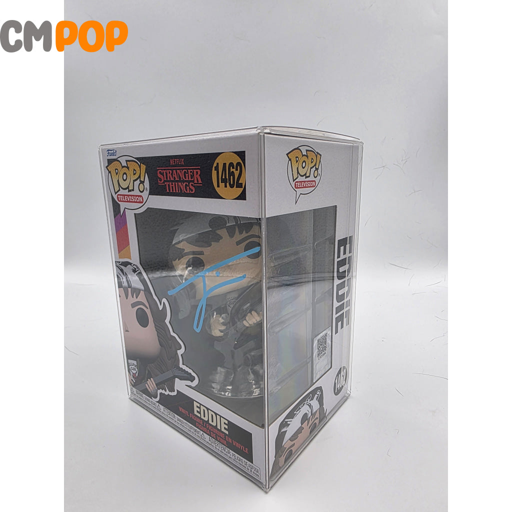 Eddie - #1462 - Funko Pop! -Television - Netflix The Stranger Things - Signed by Joesph Quinn - Certified by Official