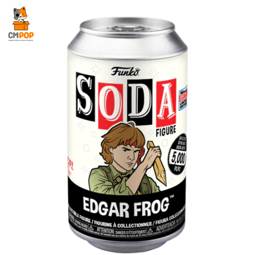 Edgar Frog - Funko Vinyl Soda 5000 Pieces The Lost Boys Chance Of Chase Nycc 2023 Stickered Con