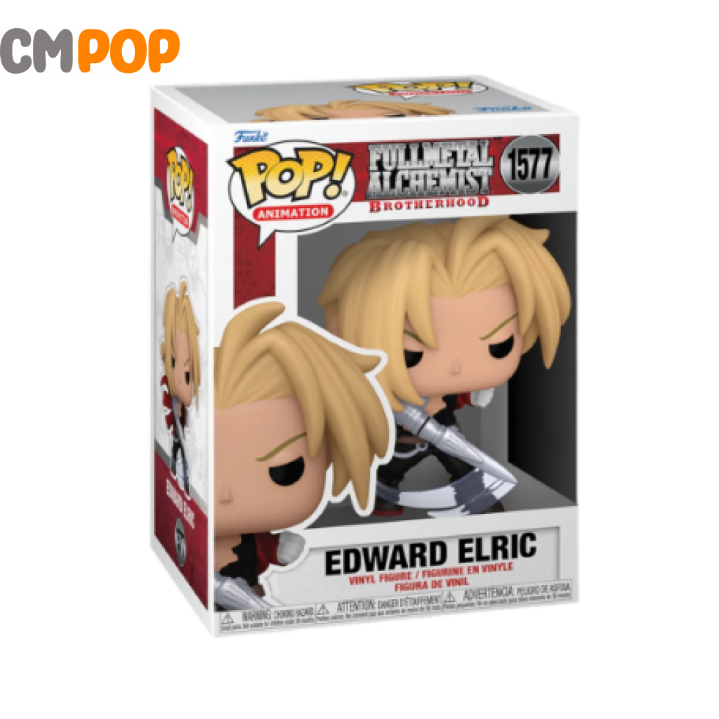 Edward Elric - #1577 Funko Pop! Full Metal Alchemist Brotherhood Animation Pop