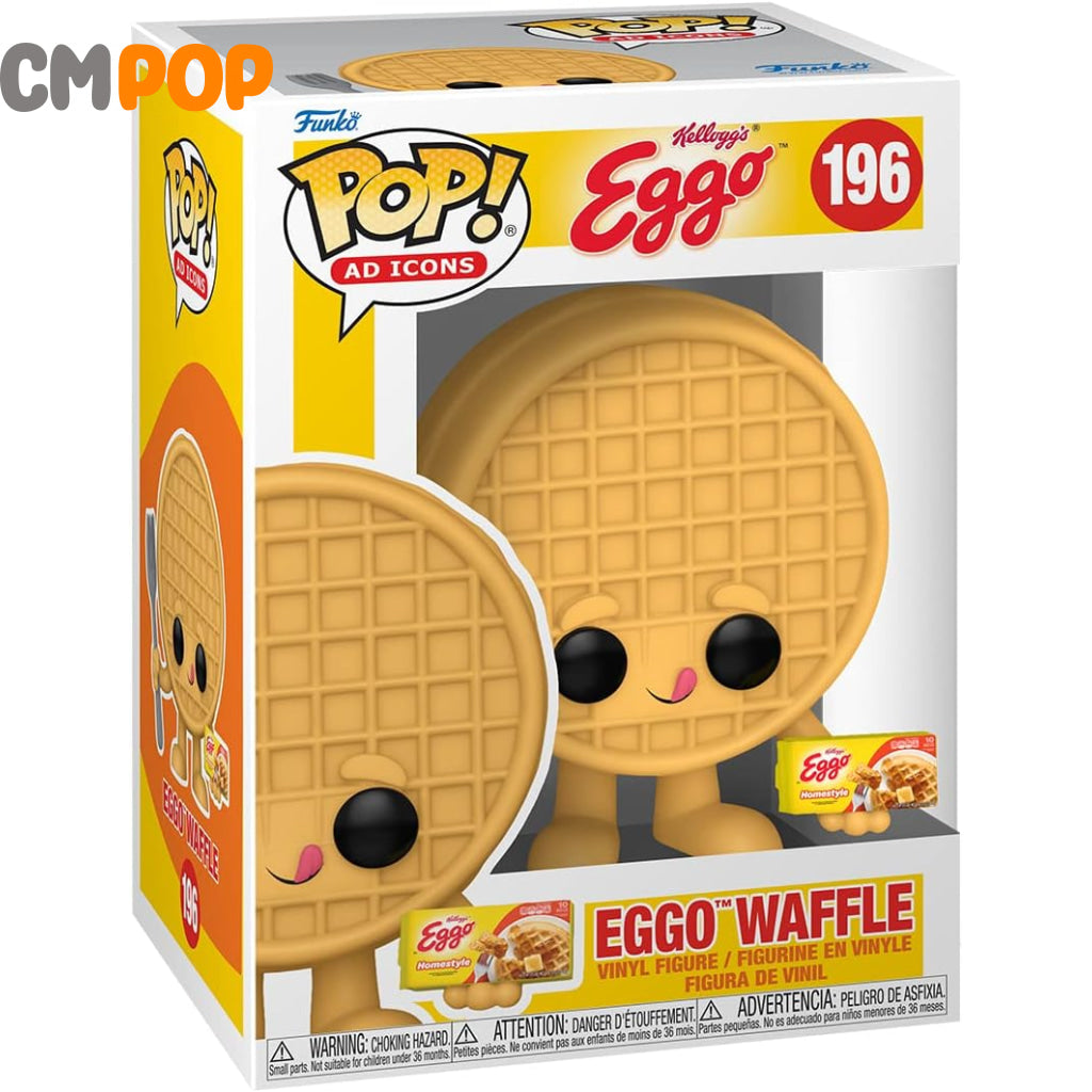 Eggo Waffle - #196 - Funko Pop! - Ad Icons - Kellogg’s - Eggo Funko Pop